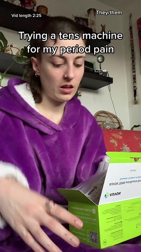 10/10 would recommend (im using the auvon tens and muscle stimulator) #tensmachine #periodpain