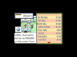 How to get Dive Ball in Pokemon Emerald