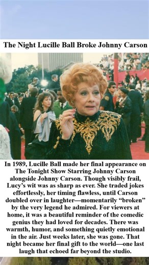 The Night Lucille Ball Broke Johnny Carson