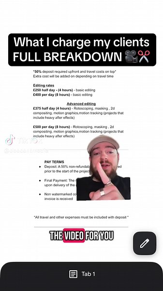 What I Charge as a Videographer: Full Breakdown