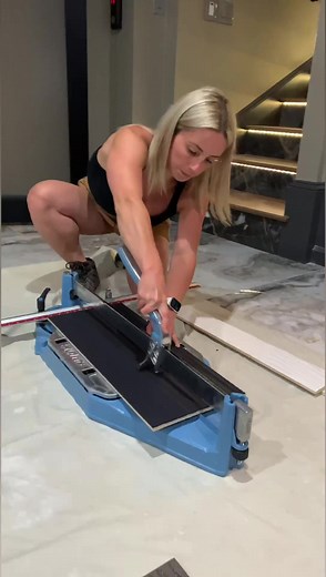 23K views · 645 reactions | Manual tile cutters will always be my go to, so versatile, efficient and quick! #tiles #tiling #diy #contractor #RealEstate | That Tile Chick | Facebook