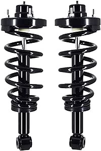 PM Auto Pair Rear Quick Complete Strut Coil Spring Compatible With 2007-2017 Ford Expedition