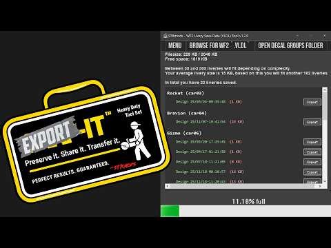 WF2: VLDL Tool v1.2.0 (Export - Import - Labels)
