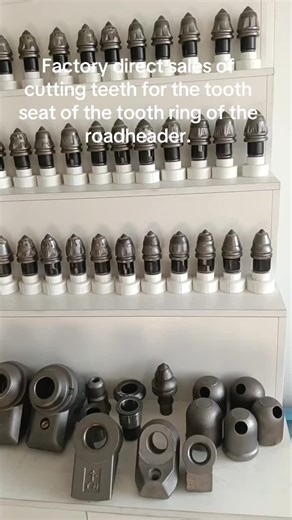 #MiningMachingryandEquipmentspareparts #Factory direct sales of cutting teeth for the tooth seat of the tooth ring of the roadheader.