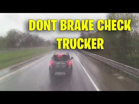 Drivers Lesson USA & Canada - Bad drivers, Driving fails, Road Rage, Brake Check 2025 #387