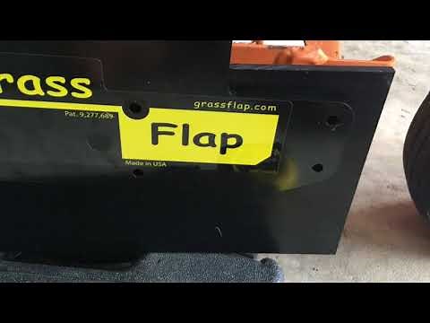 Grassflap install on Scag with grass catcher