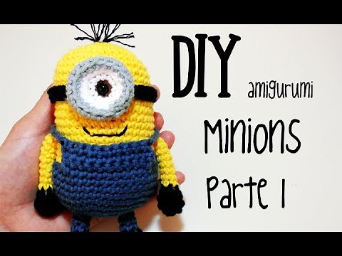 DIY Minions Amigurumi Part 1 Crochet Tutorial - Craft Course in Spanish