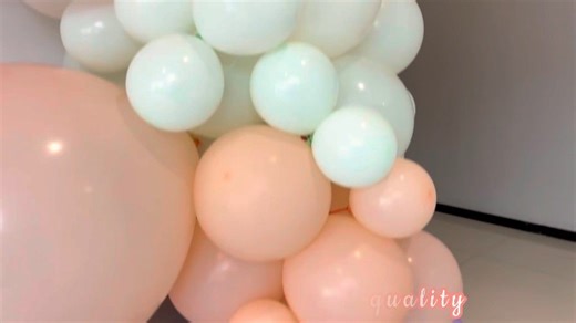 Watch pastel balloon arch kit on Amazon Live