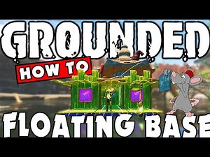 GROUNDED How To Build New Floating Water Base! Plus New Pond Chip - Underwater Lab Guide!