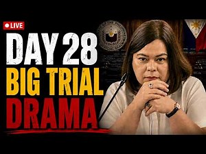 Sara Duterte Impeachment LIVE: Day 28 Big Trial Drama LIVE | Military Officers Give Testimony