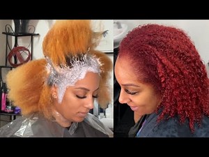 Goodbye Cooper Blonde, HELLO RED | RED Hair color tutorial | Cassandra Olivia