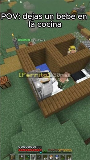 POV: dejas un bebe en la cocina