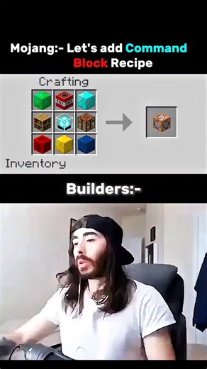 Valid Player on Instagram: "Minecraft Command Block Recepie Follow for more! #minecraft #minecraftshorts #reels #viral #minecraftreels #trending #phonk #shorts"