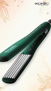 Unveil the enchantment with Ikonic Pro Titanium Crimp Emerald! 💚 Achieve dimensional lift and volume with the undulating plates, providing your hair with a voluminous finish. Enjoy precise control with the digital display and adjustable temperature. The built-in overheat protection ensures safety, while the instant heat-up feature saves you valuable time. Shop now from the link in our bio. #ForTheIkonicYou #HairRevolution #IkonicProfessional #IkonicStyle #IkonicHairStylingTools #IkonicHair #Iko