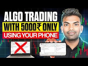 ₹5000 Budget Algo Trading With Phone📱 | Safe Settings + Daily Risk Limit + Live Proof | MT5 EA