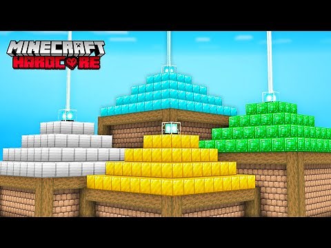 I built EVERY BEACON on Minecraft Hardcore