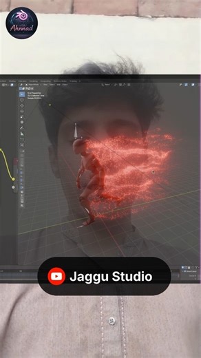 Jaggu Studio on Instagram: "🔥 Want to create powerful aura flames around your character in Blender? Here's a quick preview using Geometry Nodes! 💥 👨‍💻 Watch the full step-by-step tutorial on my YouTube channel! 🎥 Title: How to Create Aura Flames in Blender Using Geometry Nodes #blender #blendertutorial #GeometryNodes #vfx #3danimation"