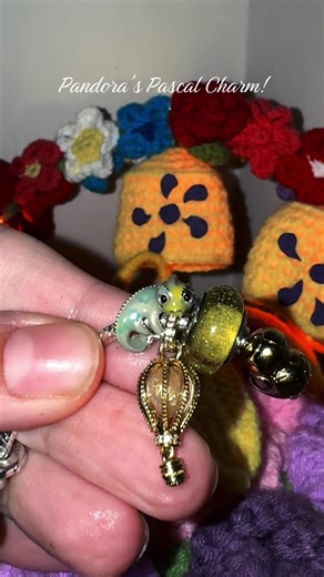 Adorable Pascal Charm from Disney's Tangled