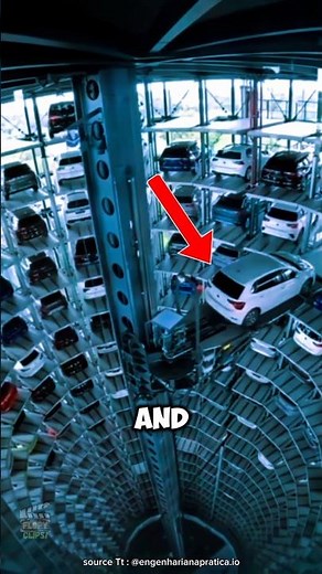 Japan’s Crazy Automatic Parking Tower!🤯