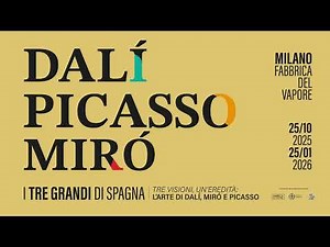I tre grandi di Spgna video promo Mostra