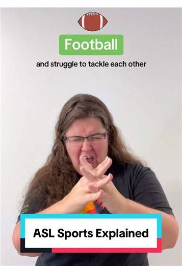 ASL Sport Signs: Football, Volleyball, Basketball & Baseball
