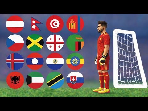 BEAT THE KEEPER - Marble Race Soccer Tournament | Round Of 16 To Final | 15 Elimination