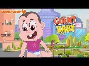 Giant Baby | 196 | Titoo | Funny Animated Videos For Kids | Wow World