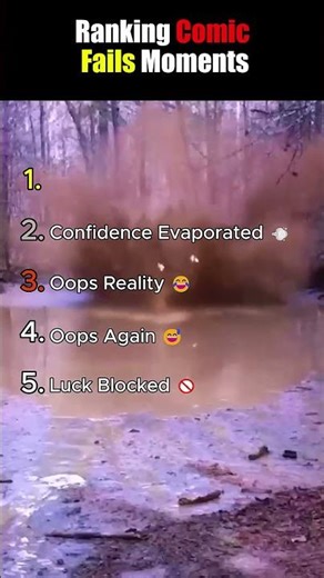 Comic Fails That Look Unreal 😂🎭 || #comicfails#shorts @RankingManiatic-YT