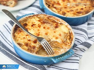 The Best Low-Carb "Potato" Gratin | KetoDiet Blog