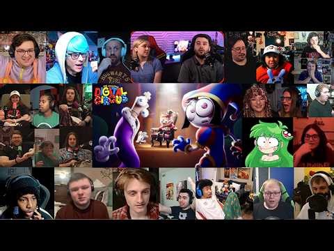 THE AMAZING DIGITAL CIRCUS - Ep 8: hjsakldfhl Reaction Mashup