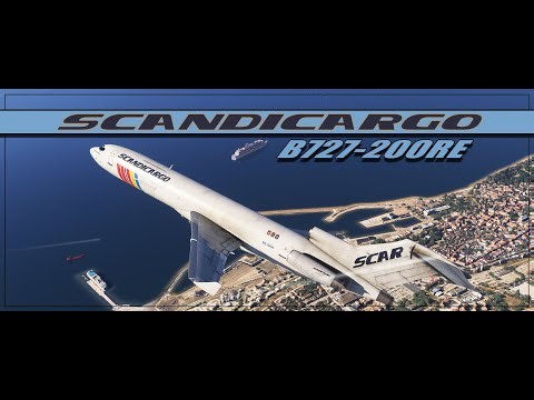 MSFS 2024 - ESSB Bromma - ESSV Visby - ESKN Skavsta - ESSA Arlanda with Boeing 727-200RE