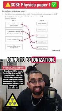 ⚠️Nuclear radiation #gcsephysics #physics #physicsrevision #gcsescience #gcse
