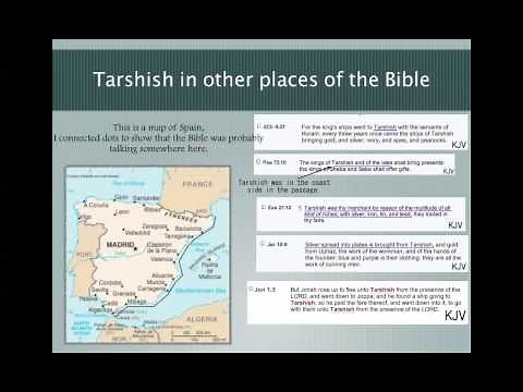How to Find and Explain the Location and Destination of Tarshish in Jonah