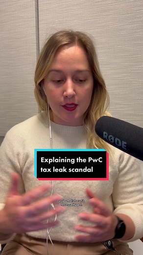 The PwC scandal was exposed in January, revealing the firm’s tax partner Peter Collins had shared confidential government briefings about tax policy with partners and clients. Economics correspondent Rachel Clun reports. #pwc #australia #auspol