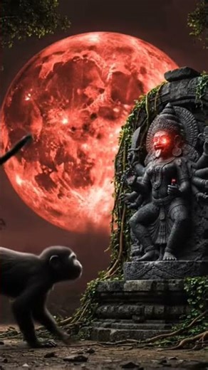 Monkey Dances Before Goddess Kali – Fear Turns to Divine Power! | Spiritual Jungle Story