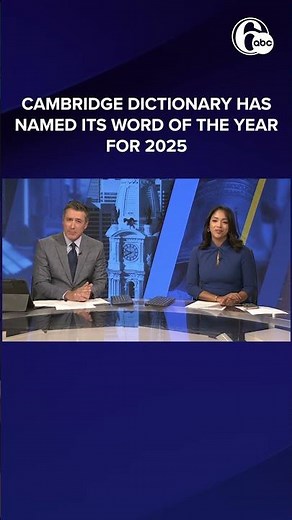 Cambridge Dictionary has named its word of the year for 2025
