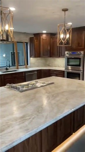 Quartzite Countertop Installation | Natural Stone Beauty