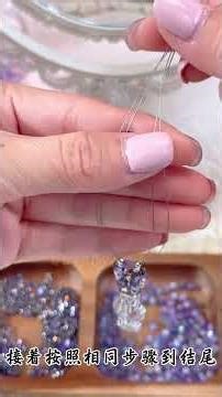 Title: DIY a Magical Purple Night Elf Bracelet - Step by Step