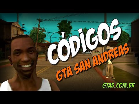 Todos os códigos do GTA San Andreas atualizados