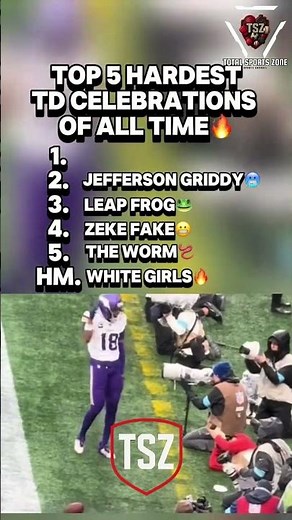 Top 5 Hardest NFL Touchdown Celebrations Ever
