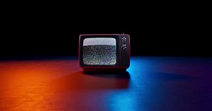 Retro Crt Tv With Noise Full HD