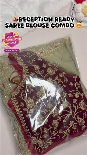 Meesho Saree With Stitched Blouse 😍 | Ready To Wear Sarees | Meesho Saree Haul 2026