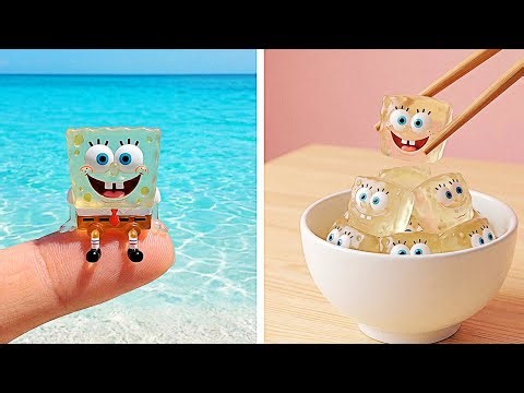 DIY Sweets or SpongeBob Paper Crafts? Cute Gamebook Adventure With Candy Fun 🍬🌊