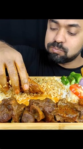 Chicken and Mutton #eating #mukbang #asmr #foodie #asmreating #shorts #viralfood #tranding #asmrfood