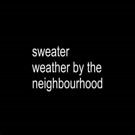 Sweater Weather Lyrics Explained: A Deep Dive