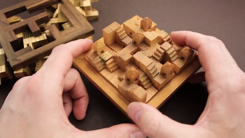 Build your own castle with this puzzle