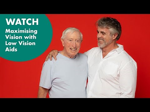 MDFA webinar series: Maximising vision with low vision aids