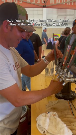 Over 120 flavors, unlimited tastings, and a full day of fun at the Lodi Beer Fest 🍻