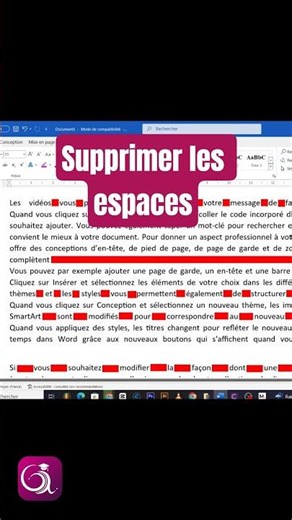 How to remove all spaces in a few clicks in Word?