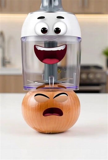 Onion vs Pro Chopper The Ultimate Showdown ⚔️ #food #amzonmustbuy #airfryer